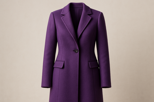 purple coat
